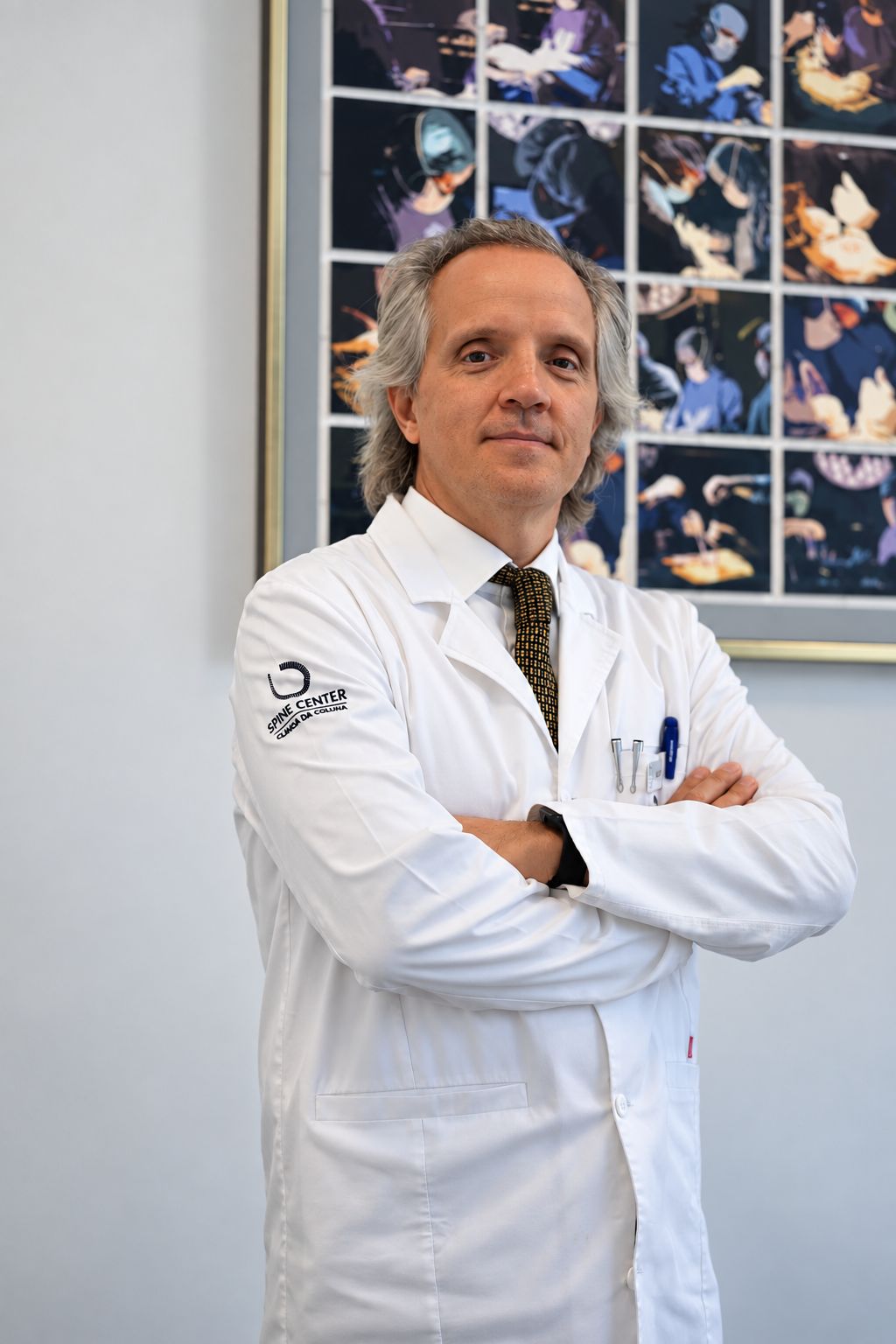 Retrato profissional do Dr. Luís Teixeira no Spine Center.